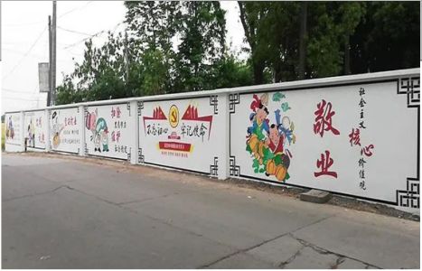 紫云手绘墙画在现实中主要有哪些应用？