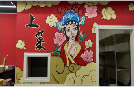 紫云墙体彩绘的发展和应用